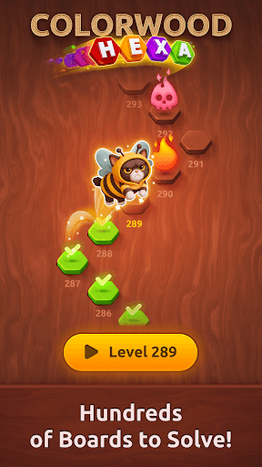 Colorwood Hexa — Drop Away screenshot 4 - screenshot