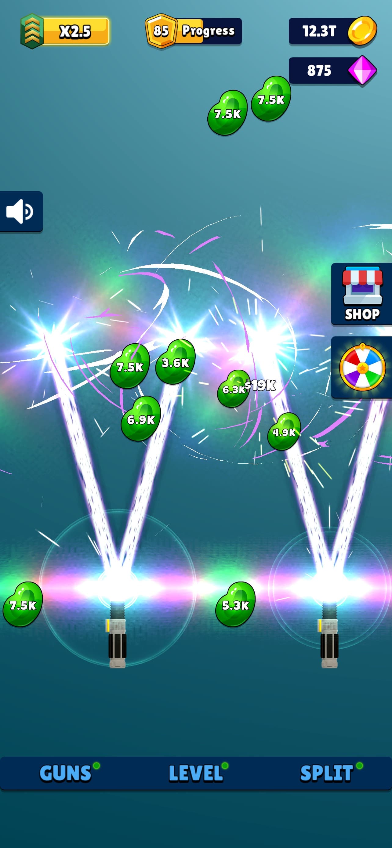 Laser Split: Ball Blaster Game screenshot 5 - screenshot