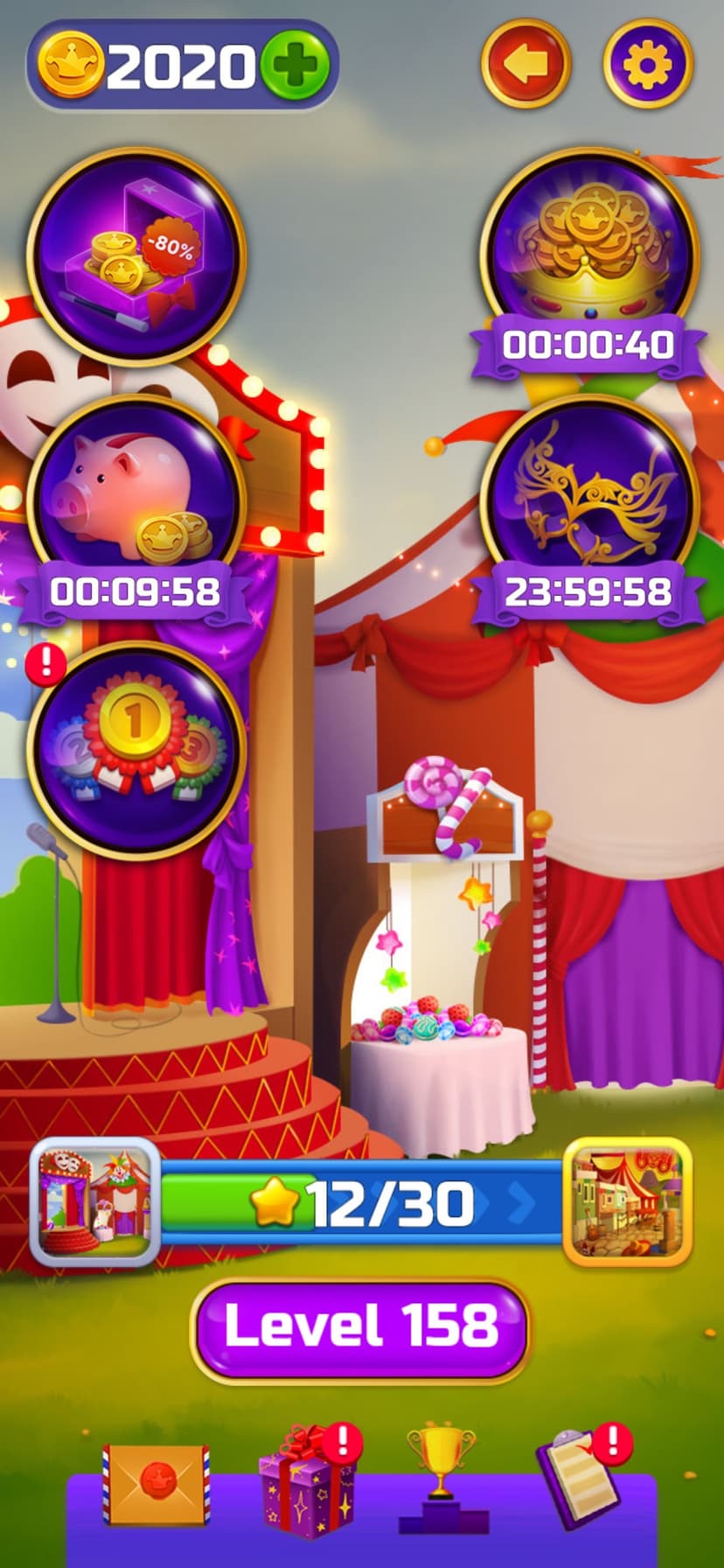 Circus Words: Magic Puzzle screenshot 5 - screenshot