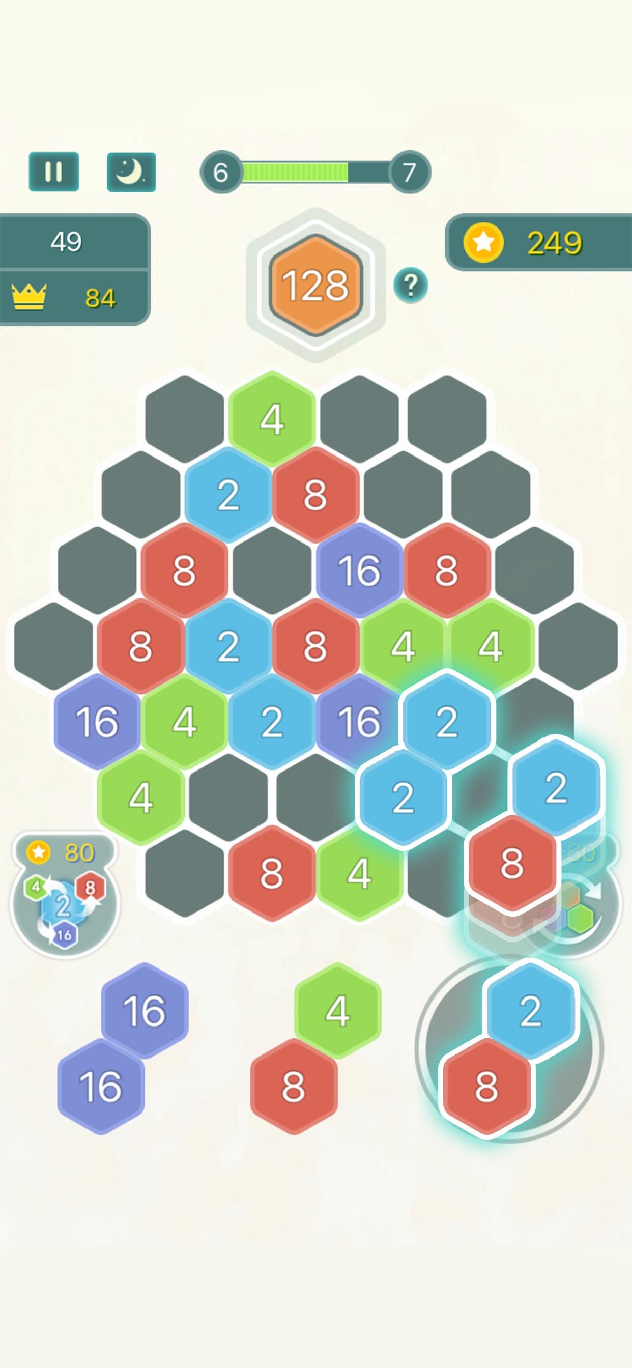 HexPop - Hexa Puzzle Games screenshot 2 - screenshot