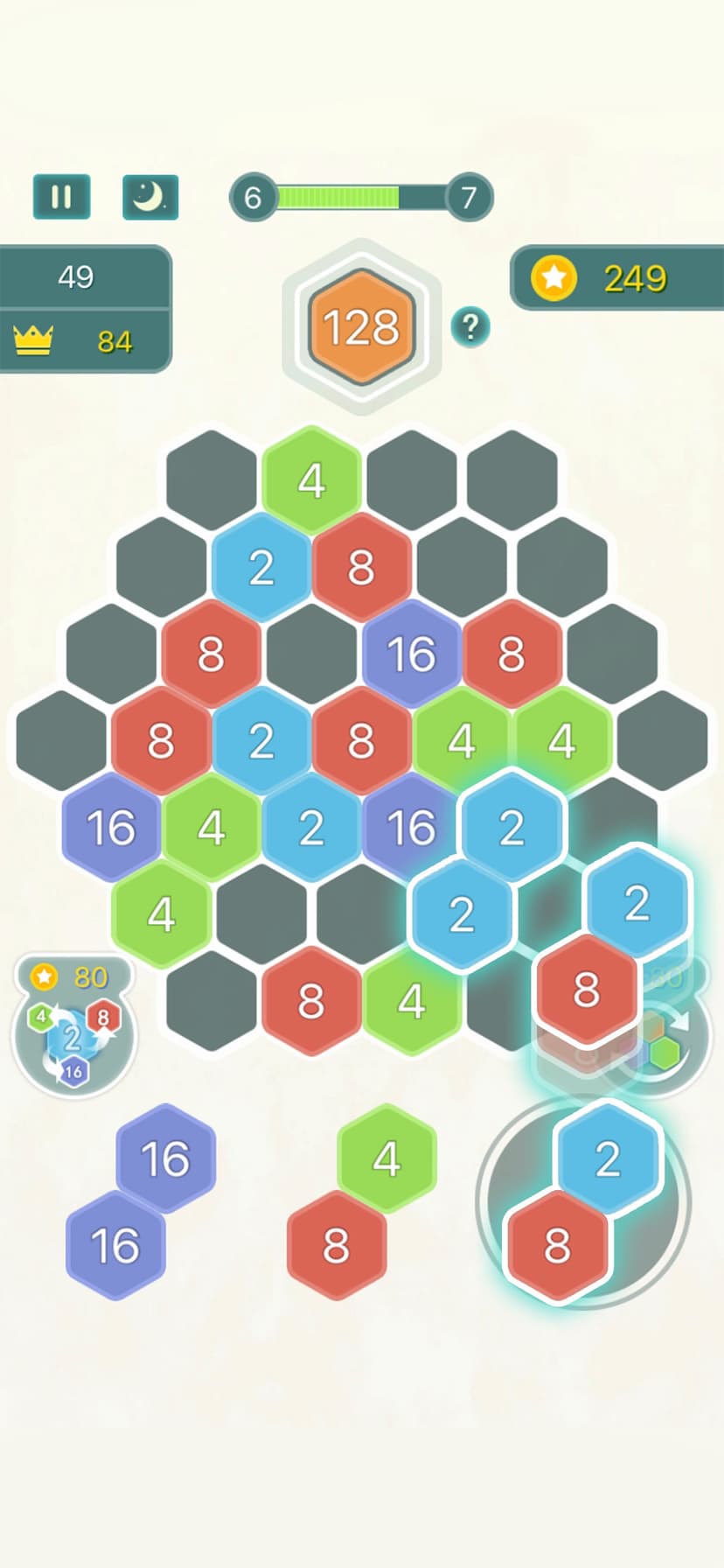 HexPop - Hexa Puzzle Games screenshot 2 - screenshot