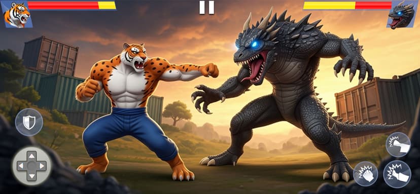 Kung Fu Battle: Karate Game screenshot 2 - screenshot