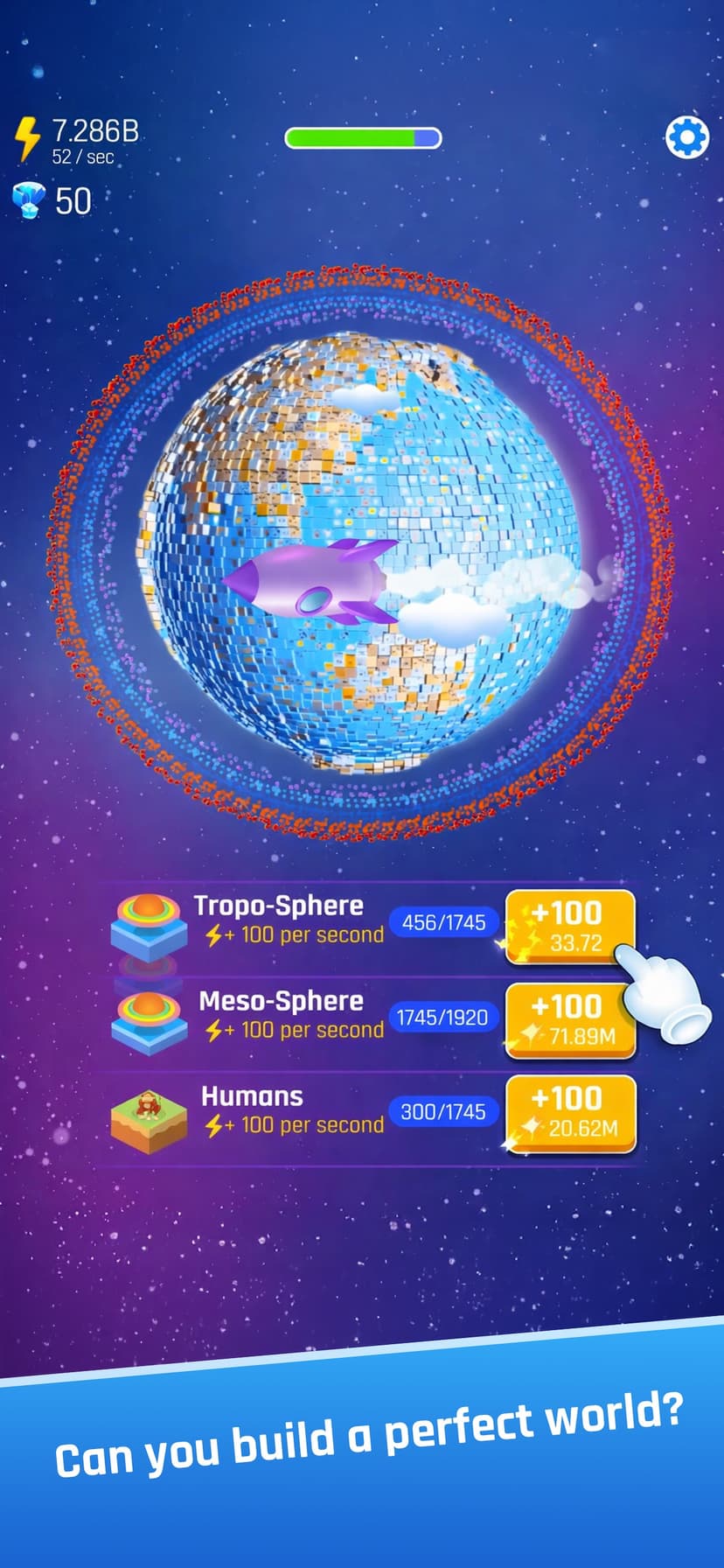 Idle World - Planet Miner screenshot 8 - screenshot