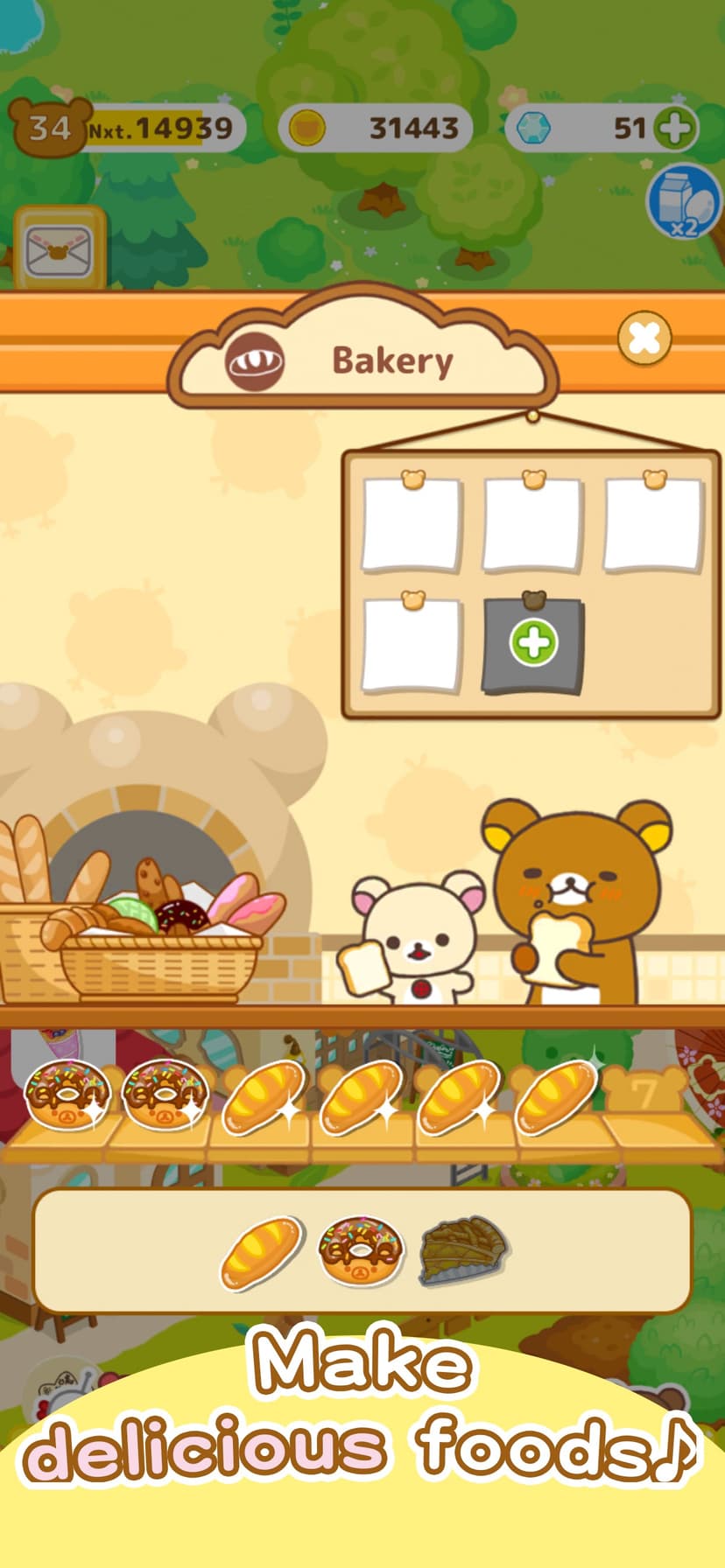 Rilakkuma Farm farming game screenshot 3 - screenshot