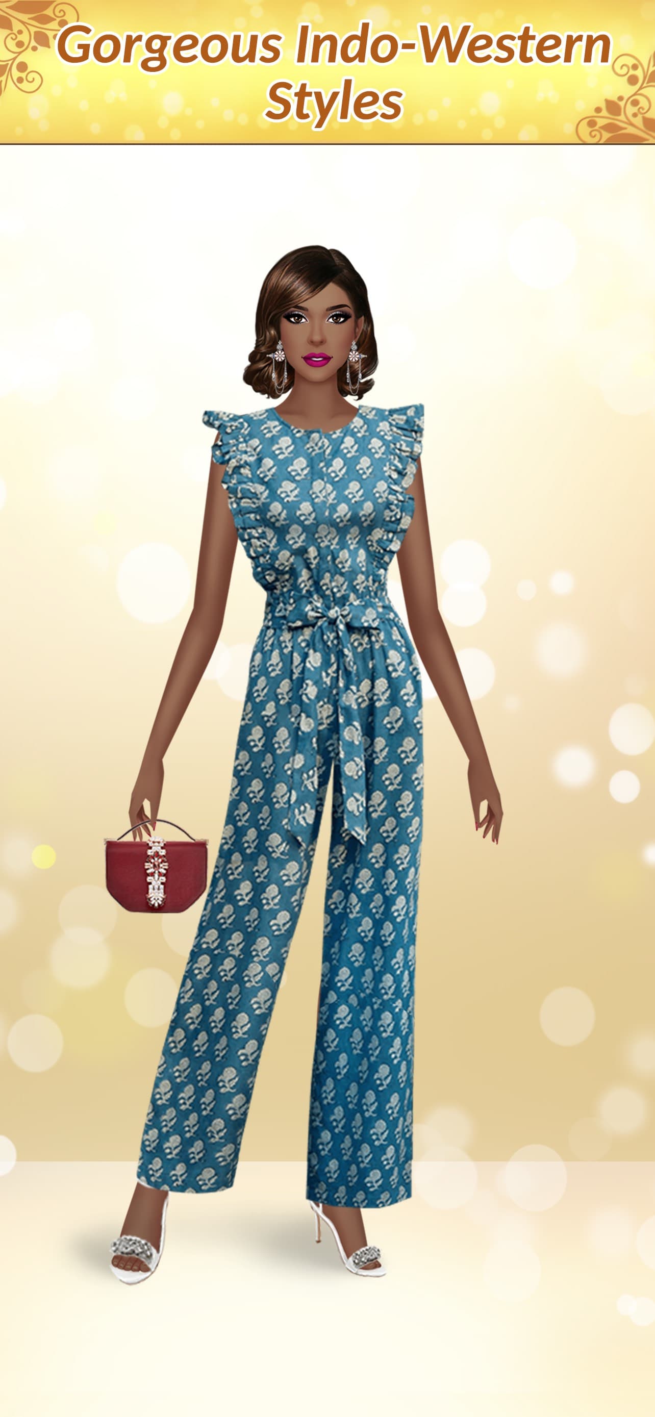 Indian Fashion Dressup Stylist screenshot 3 - screenshot