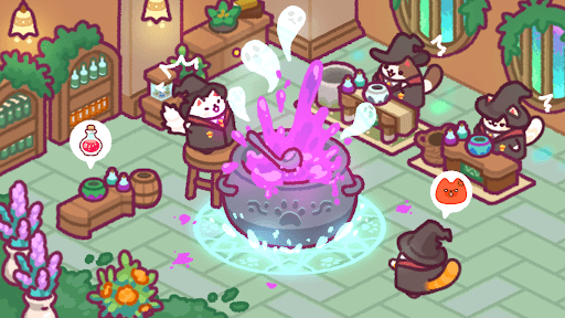 Cat Magic School : Cute Tycoon screenshot 6 - screenshot
