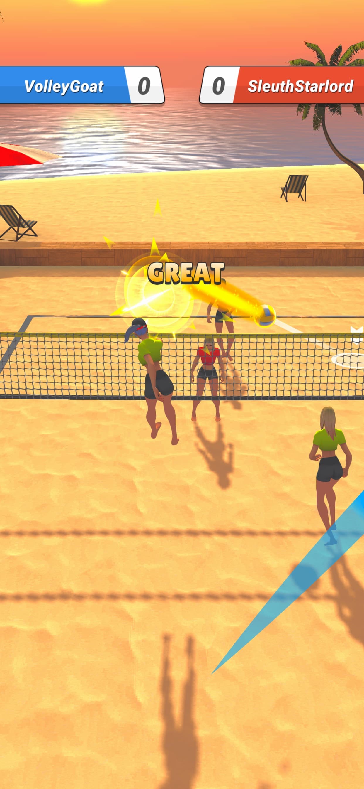 Beach Volley Clash screenshot 2 - screenshot