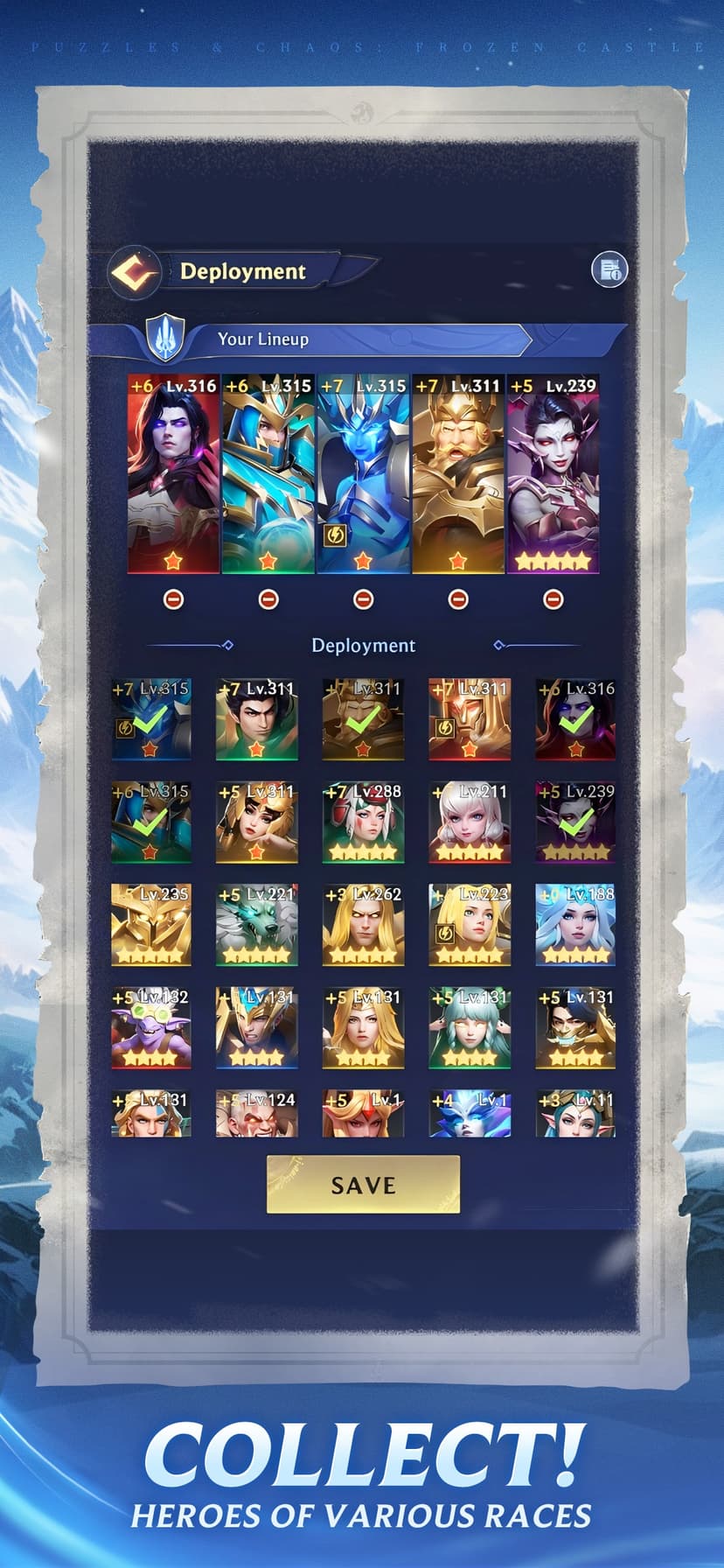 Puzzles & Chaos: Frozen Castle screenshot 3 - screenshot