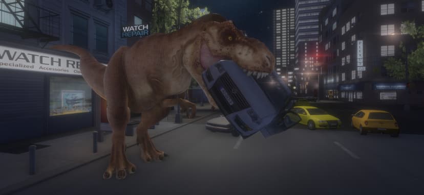 T-rex Simulator City World screenshot 7 - screenshot