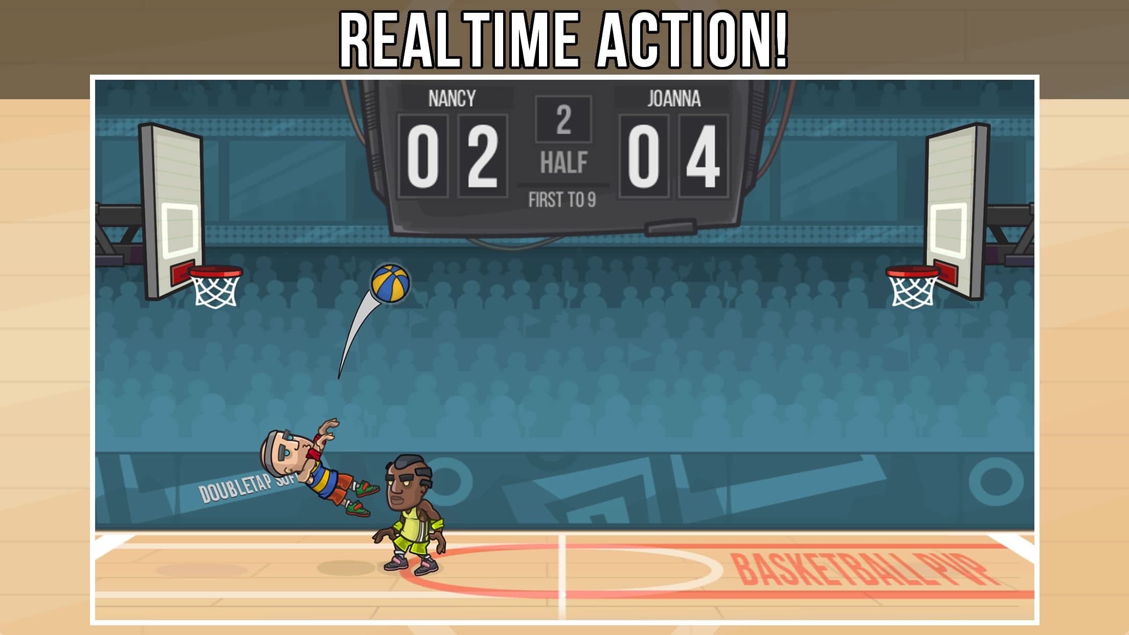 Basketball PVP screenshot 1 - screenshot