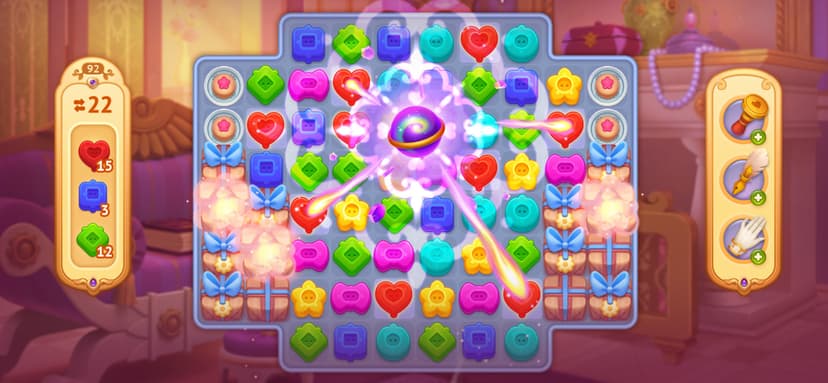 Storyngton Hall: Match 3 games screenshot 1 - screenshot