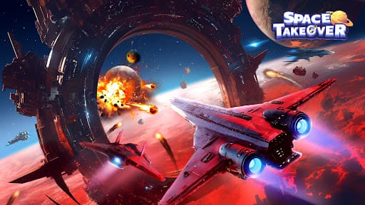 Space Takeover: Over City screenshot 1 - screenshot