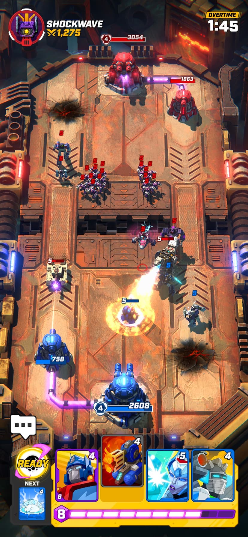 TRANSFORMERS: Tactical Arena screenshot 1 - screenshot