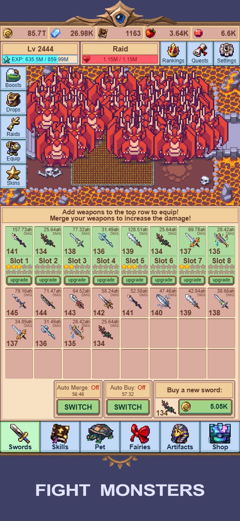 Idle Sword Master screenshot 2 - screenshot