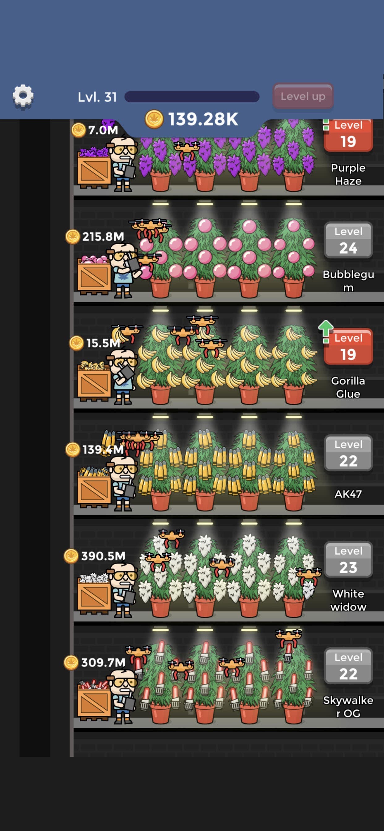 Weed Factory Idle screenshot 3 - screenshot