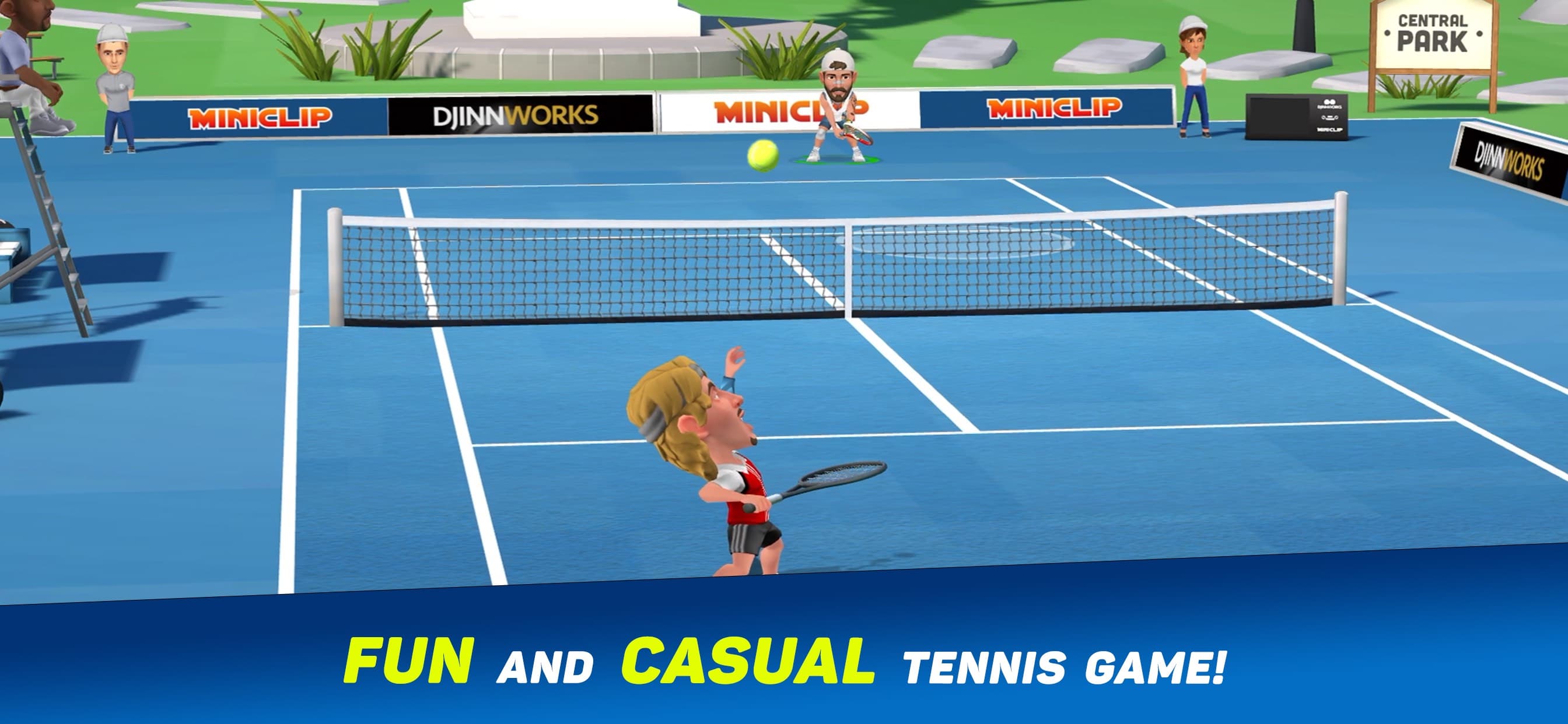Mini Tennis: Perfect Smash screenshot 2 - screenshot