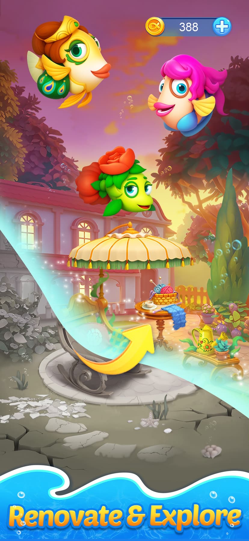 Solitaire Klondike Fish screenshot 5 - screenshot
