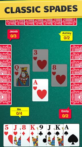 Spades - Classic Card Game screenshot 1 - screenshot