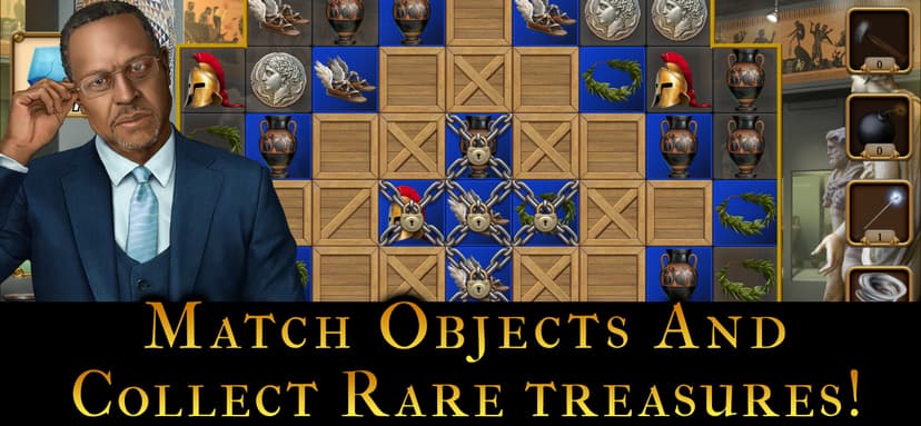 Relic Match 3: Mystery Society screenshot 1 - screenshot