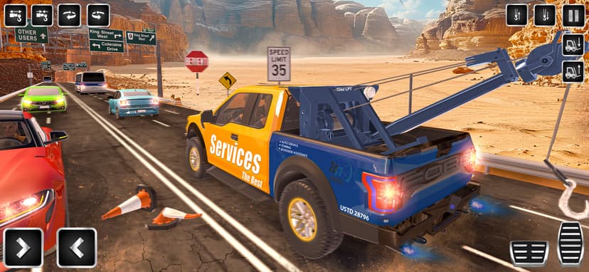 Open World Tow Truck Games 3D screenshot 3 - screenshot