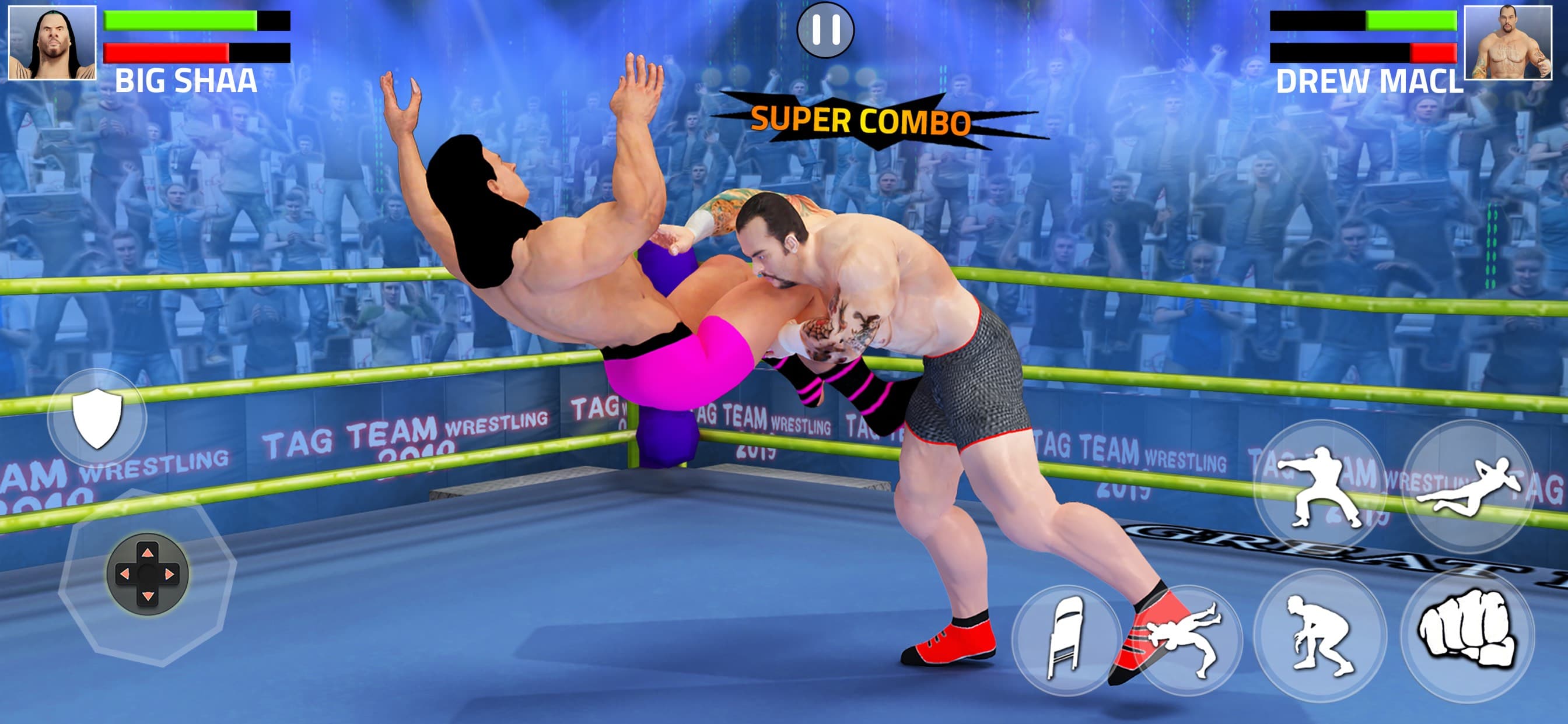 Real Wrestling : Fighting Game screenshot 6 - screenshot