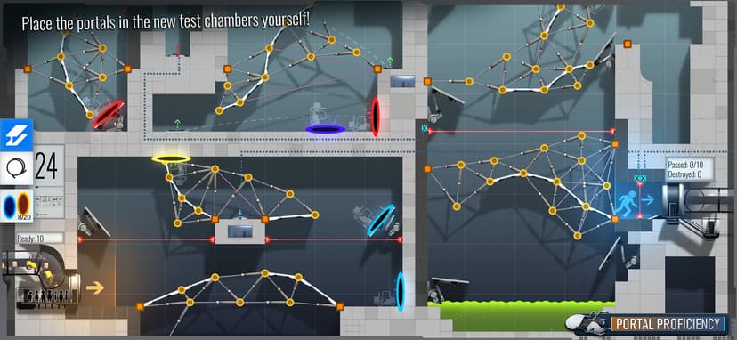 Bridge Constructor Portal screenshot 6 - screenshot