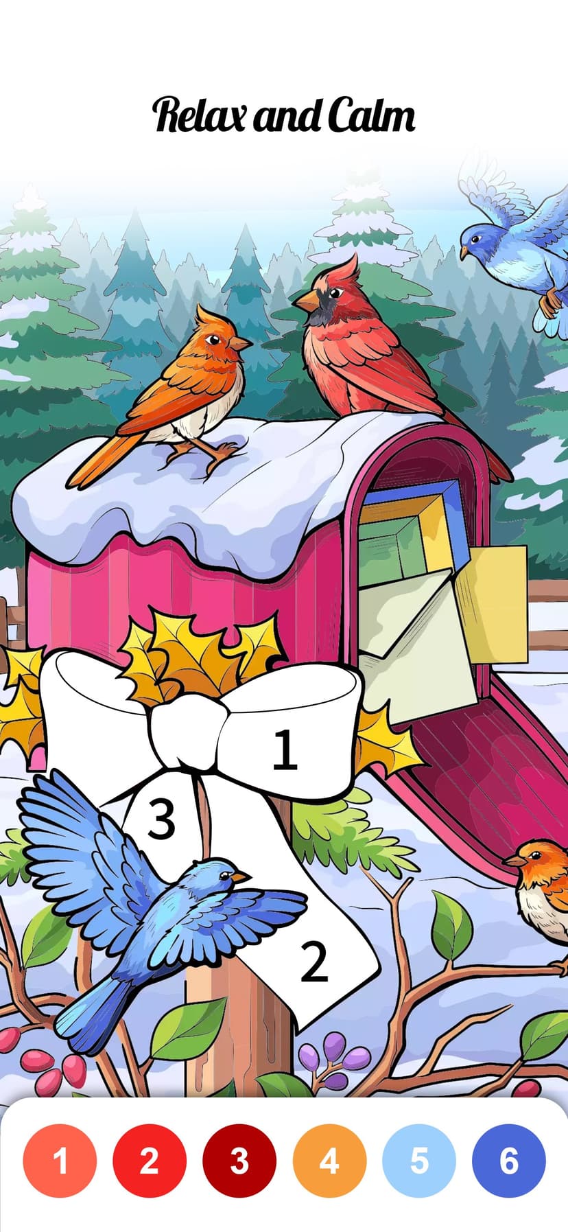 Calm Color-Color By Number screenshot 2 - screenshot