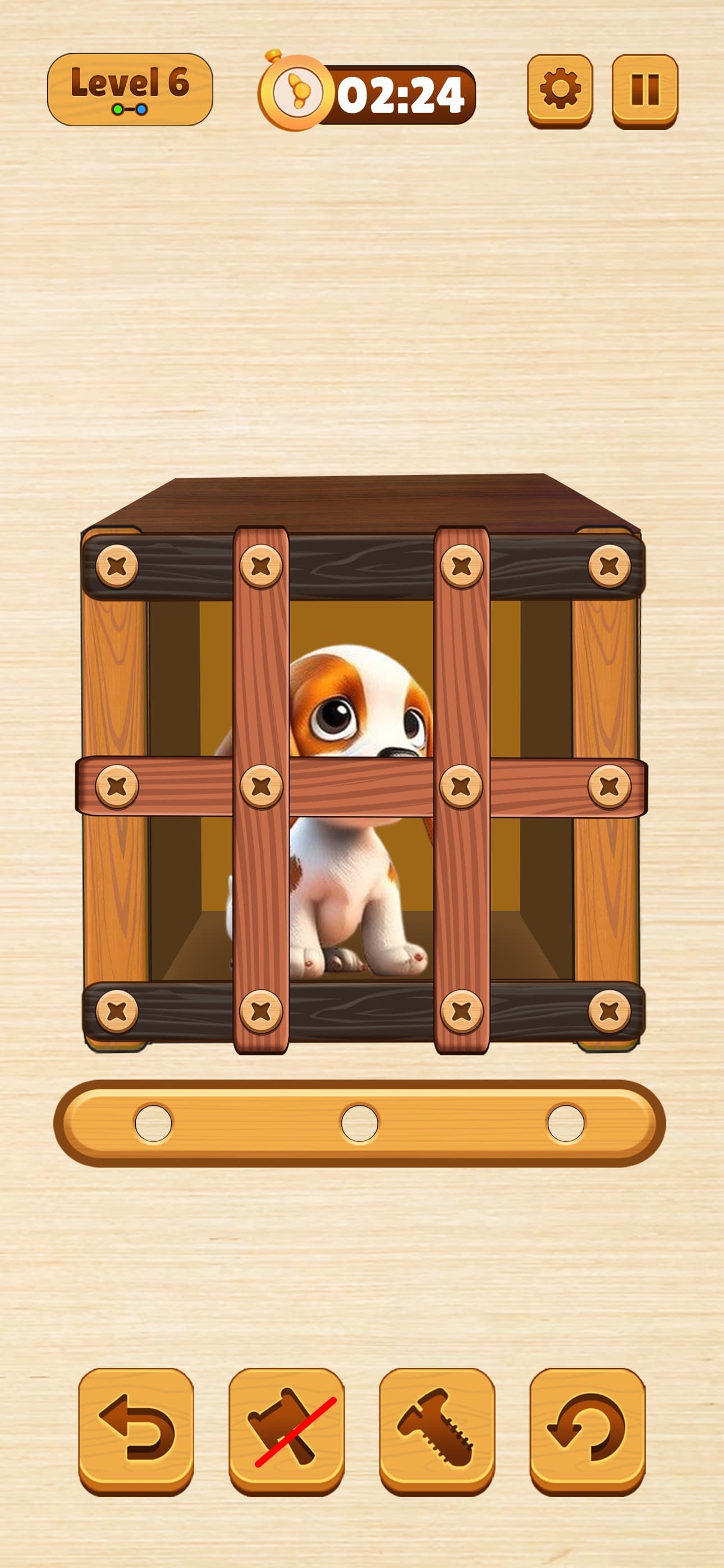 Wood Nuts & Bolt: Screw Puzzle screenshot 6 - screenshot
