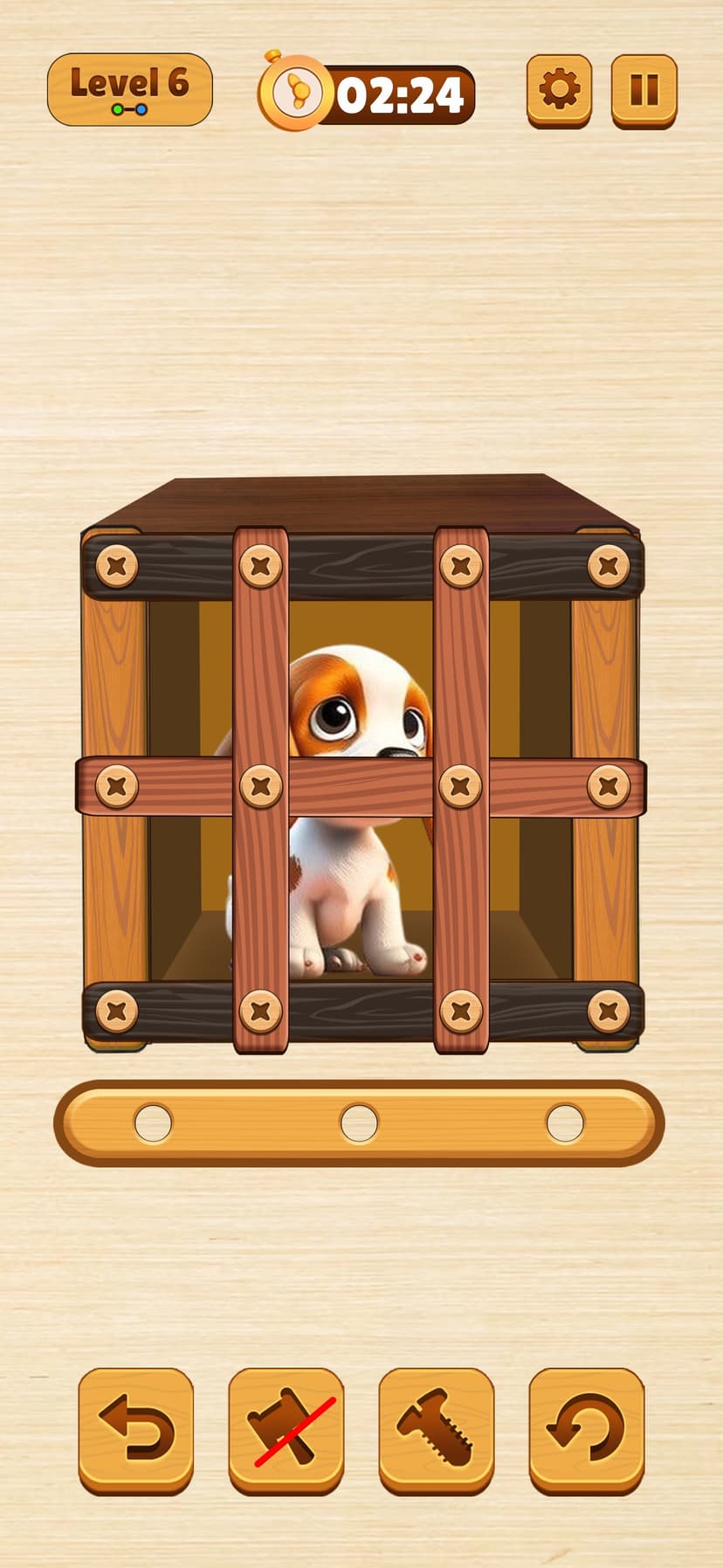 Wood Nuts & Bolt: Screw Puzzle screenshot 6 - screenshot