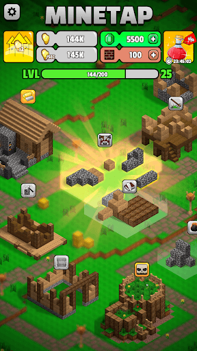 Minetap – Merge rpg clicker screenshot 12 - screenshot