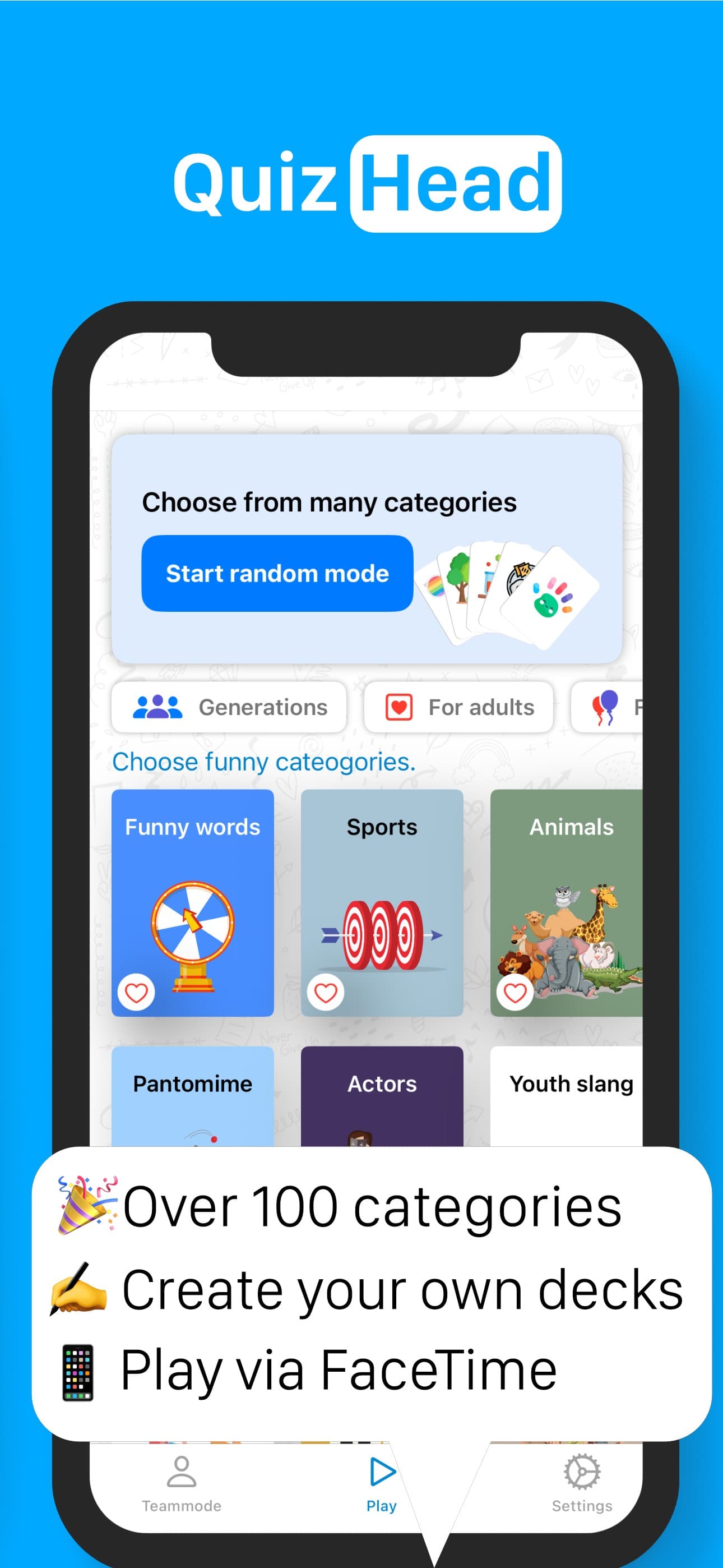 QuizHead - Games World screenshot 3 - screenshot