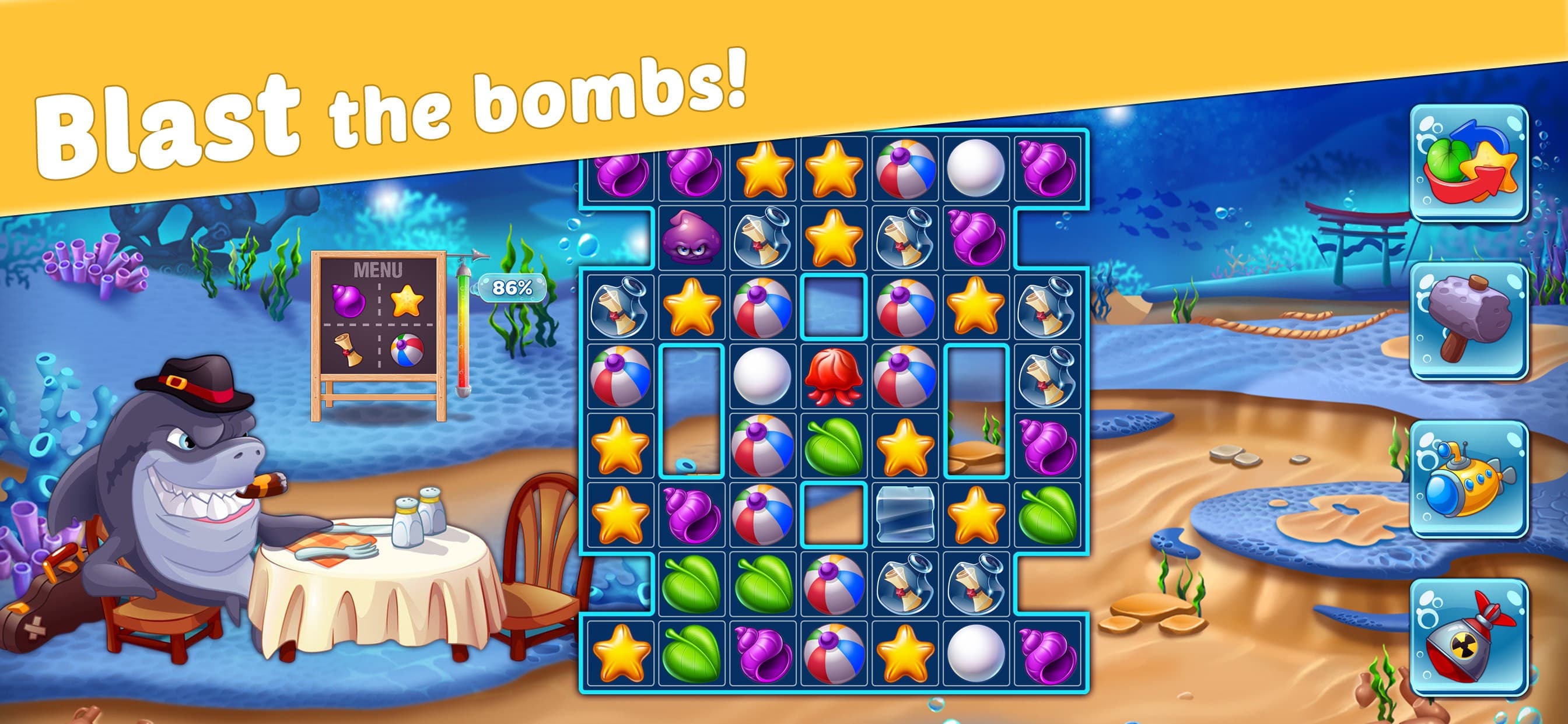 Reef Rescue: Match 3 Adventure screenshot 5 - screenshot