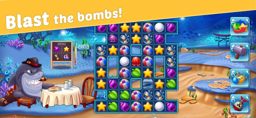 Reef Rescue: Match 3 Adventure screenshot 5 - screenshot
