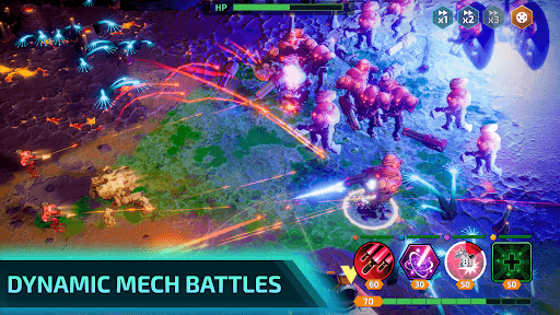 Mech vs Aliens: War Robots RPG screenshot 1 - screenshot