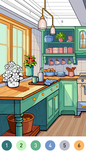 Dream Home Coloring book screenshot 5 - screenshot