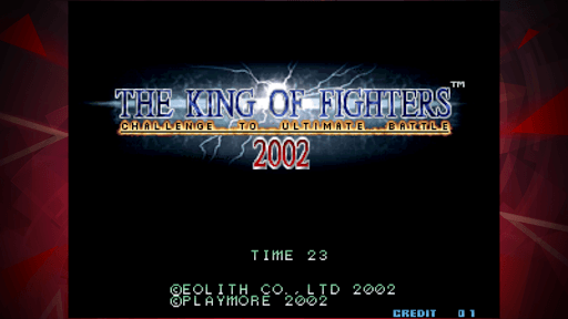KOF 2002 ACA NEOGEO screenshot 1 - screenshot