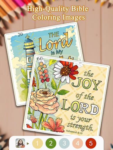 Bible Color Paint By Number screenshot 20 - screenshot