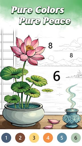 Pure Color by Number Book screenshot 1 - screenshot