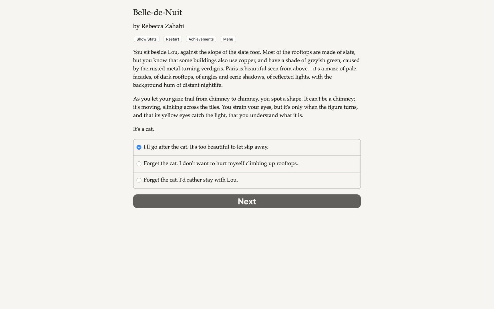 Null - screenshot