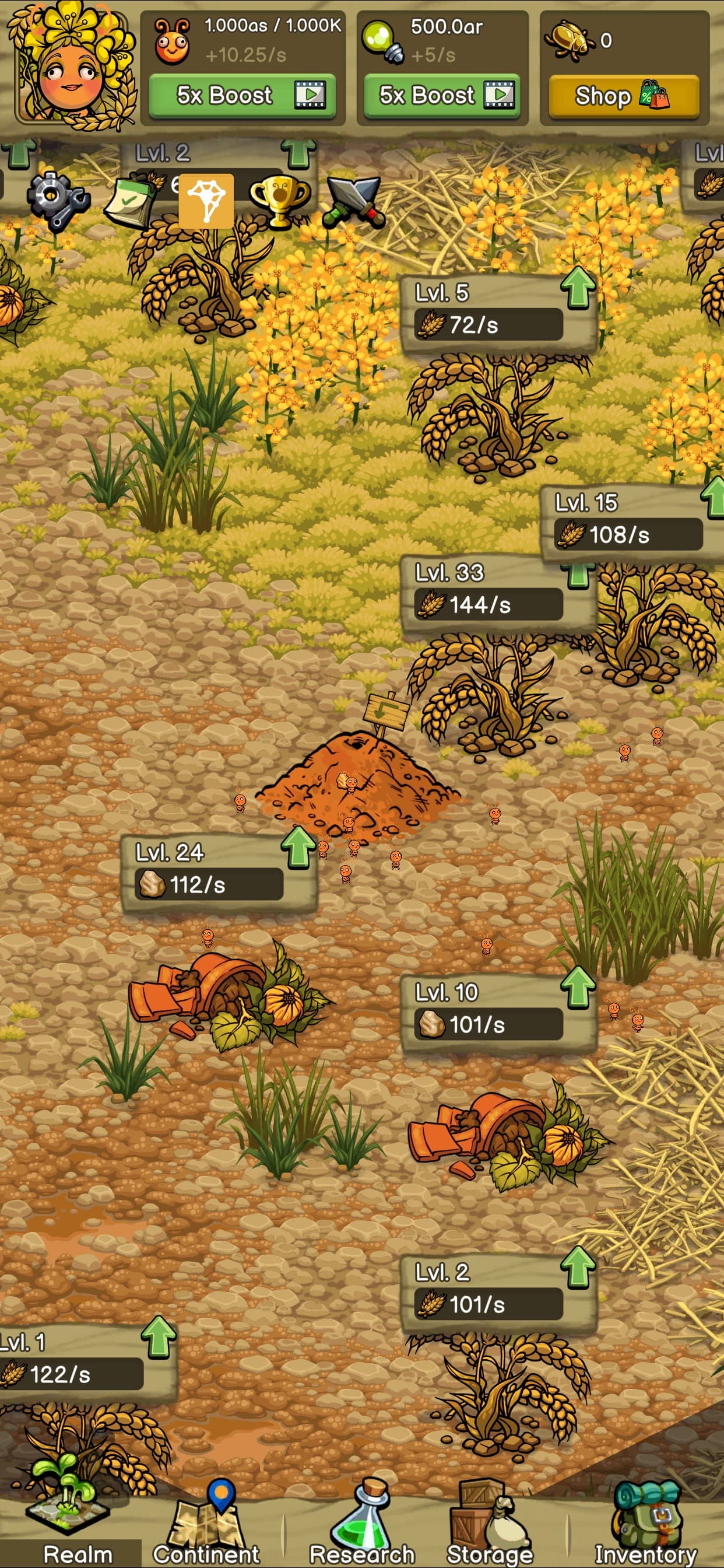 Idle Ant Colony - Sim Game screenshot 9 - screenshot