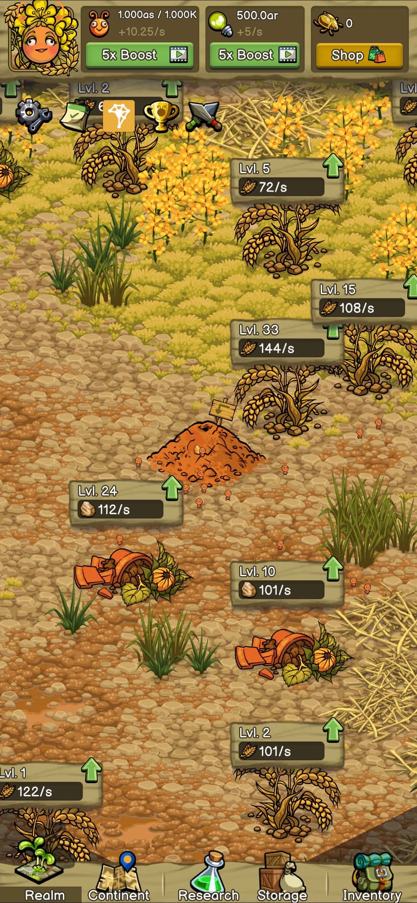 Idle Ant Colony - Sim Game screenshot 9 - screenshot