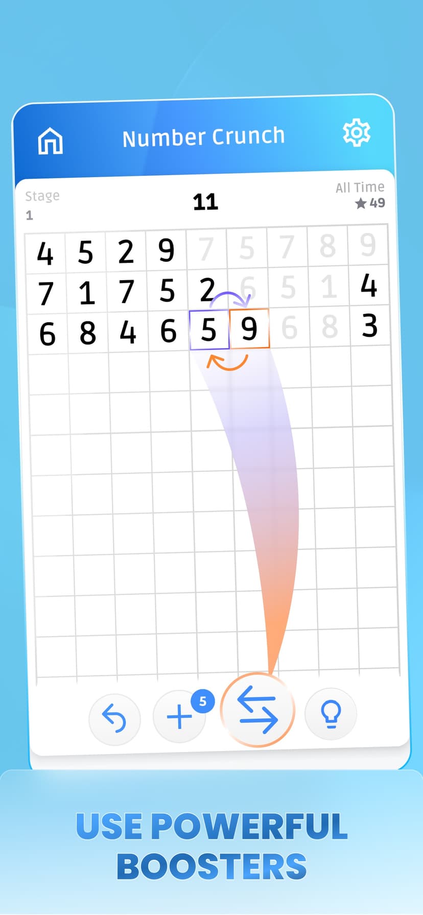 Number Crunch: Match Game screenshot 2 - screenshot