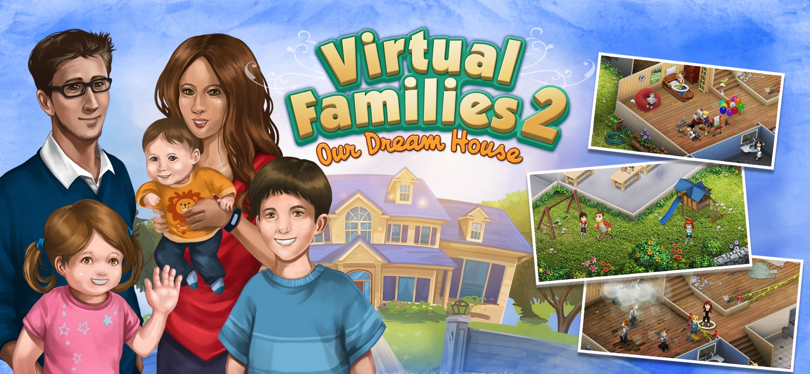 Virtual Families 2 Dream House screenshot 1 - screenshot