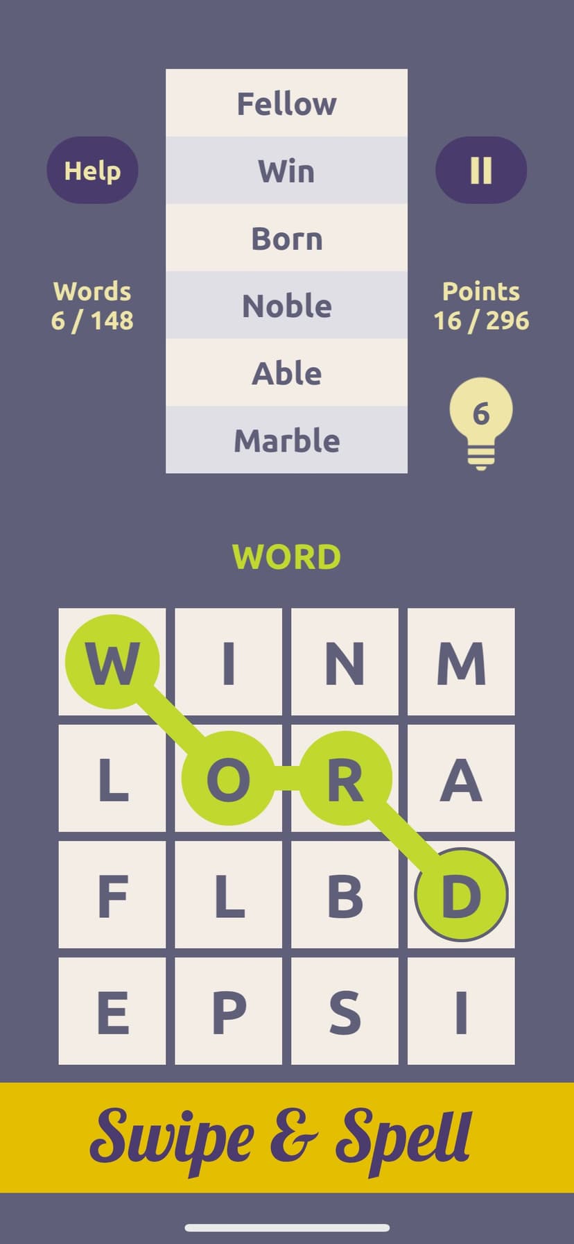 Spell Mania : Unscramble Words screenshot 1 - screenshot