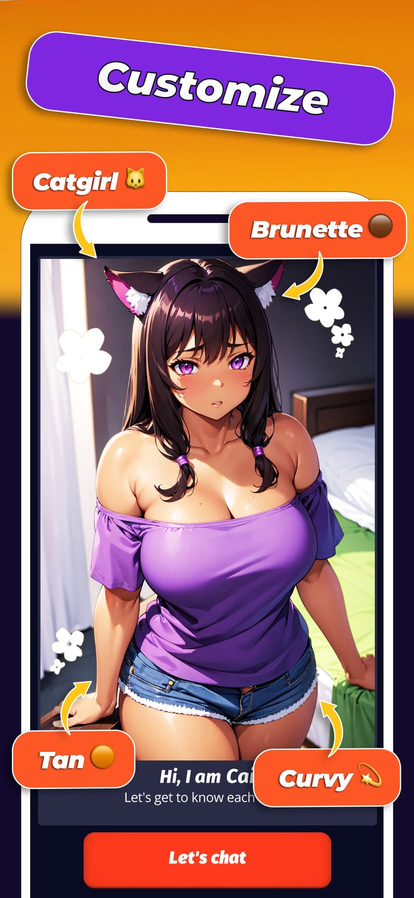 Cai: AI Anime Chat Waifu screenshot 2 - screenshot