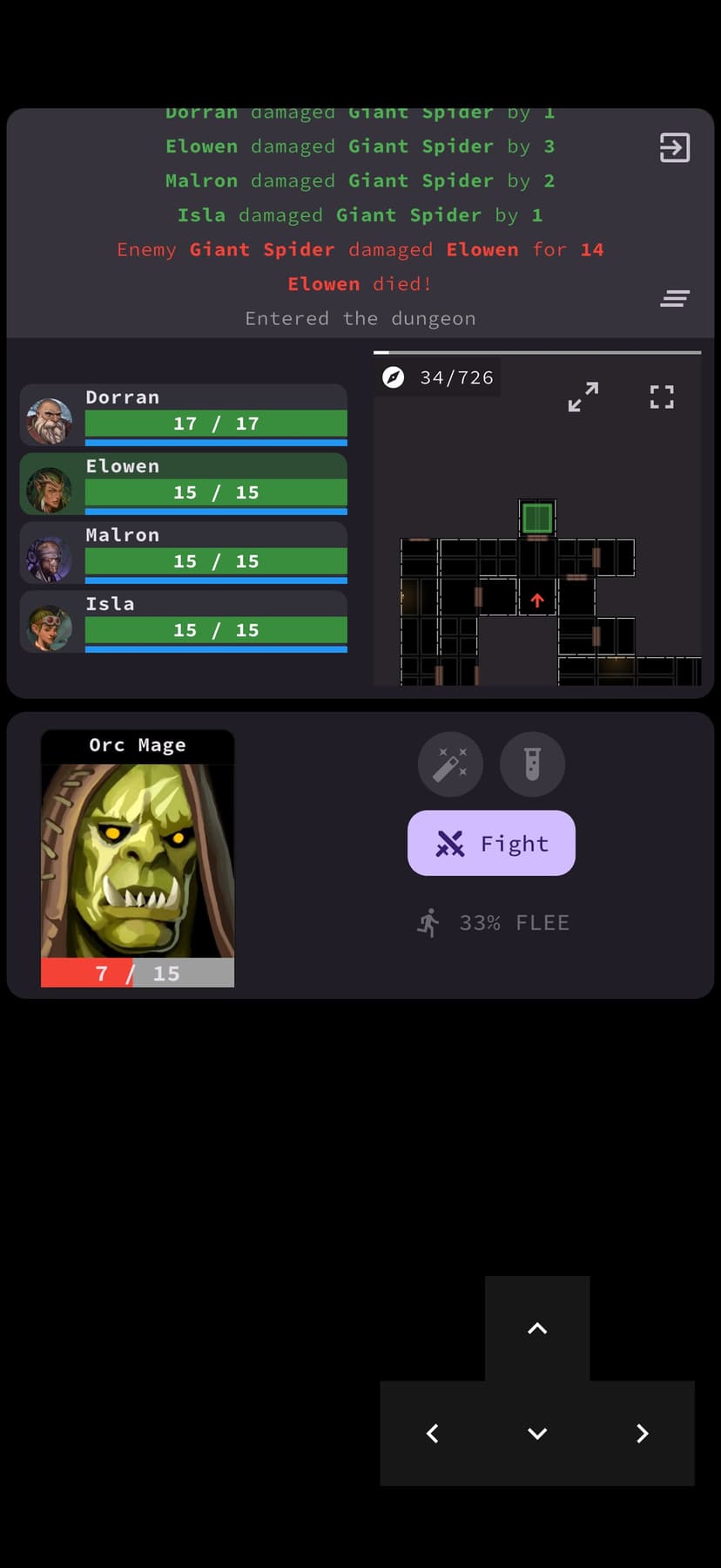 Depths Of Endor: Dungeon Crawl screenshot 1 - screenshot