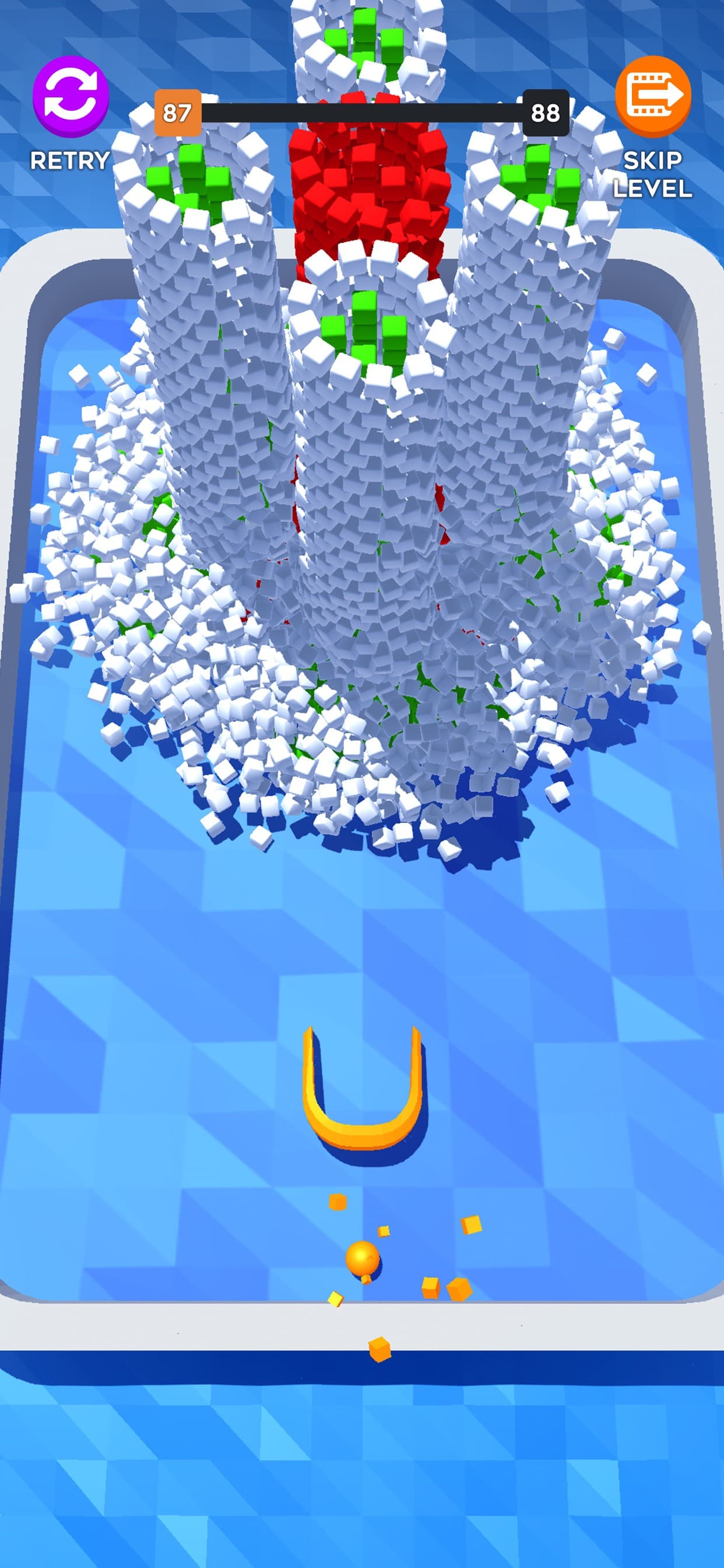 Collect Cubes - ASMR Puzzle screenshot 3 - screenshot