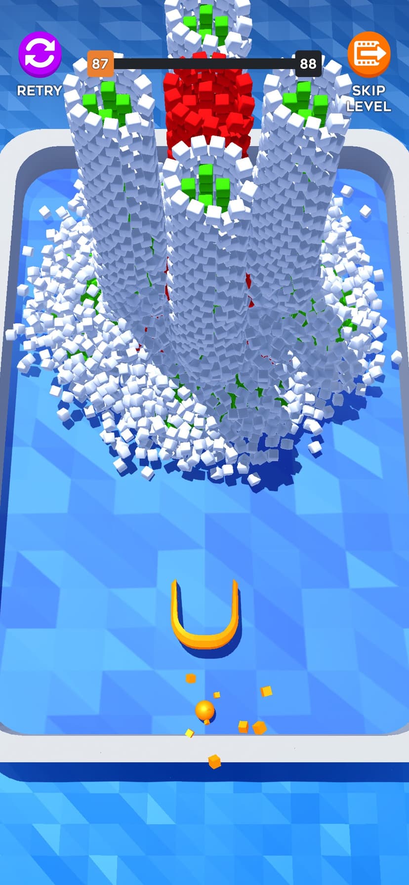 Collect Cubes - ASMR Puzzle screenshot 3 - screenshot