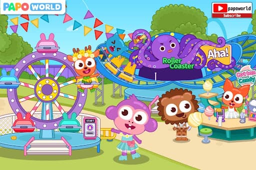 Papo Town: Amusement Park screenshot 1 - screenshot