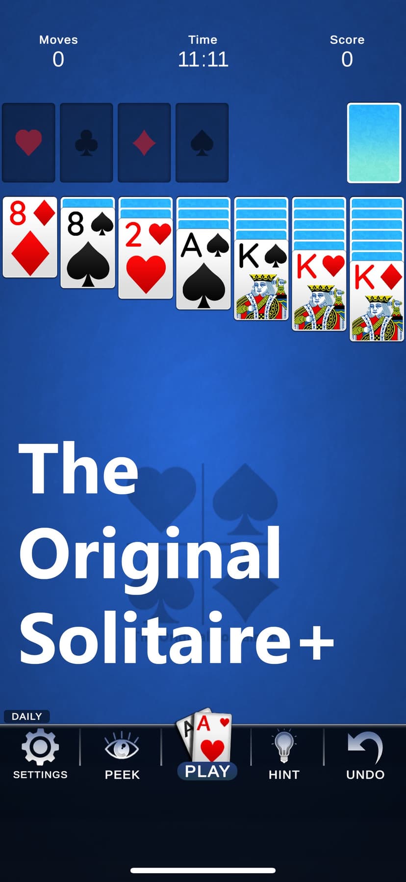 The Original Solitaire + screenshot 1 - screenshot